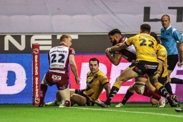 Betfred Super League Round 26 Wigan Warriors v Castleford Tigers
