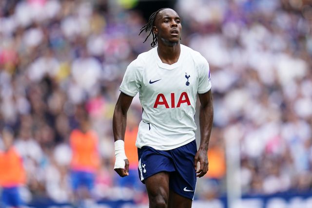 Mathys Tel of Tottenham Hotspur during the pre-season friendly match Tottenham Hotspur vs Hoffenheim at Tottenham Hotspur Stadium, London, United Kingdom on 15 August 2026

(Photo by Harvey Murphy/News Images)