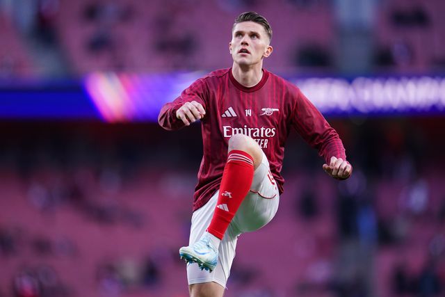 Viktor Gyokeres of Arsenal warming up ahead of the UEFA Champions League Quarter Finals match Arsenal vs Sporting CP at Arsenal stadium, London, United Kingdom on 15 April 2026

(Photo by Harvey Murphy/News Images)