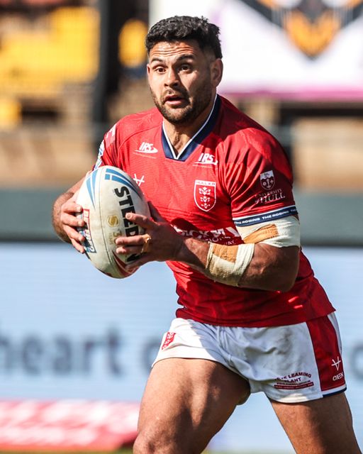 Rhyse Martin of Hull KR during the Betfred Super League round 9 match Bradford Bulls vs Hull KR at Odsal Stadium, Bradford, United Kingdom on 25 April 2026

(Photo by Alfie Cosgrove/News Images)