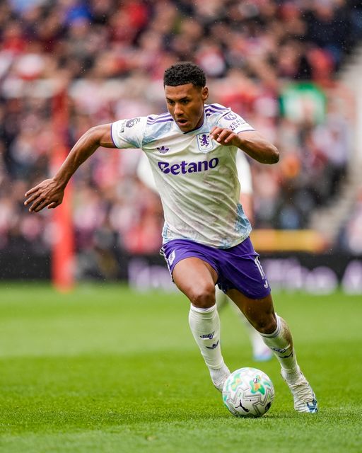Ollie Watkins of Aston Villa makes a run with the ball  during the Premier League match Nottingham Forest vs Aston Villa at City Ground, Nottingham, United Kingdom on 12 April 2026

(Photo by Maynard Manyowa/News Images)