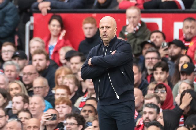 Arne Slot manager of Liverpool looks on during the Premier League match Manchester United vs Liverpool at Old Trafford, Manchester, United Kingdom on 03 May 2026

(Photo by Mark Cosgrove/News Images)