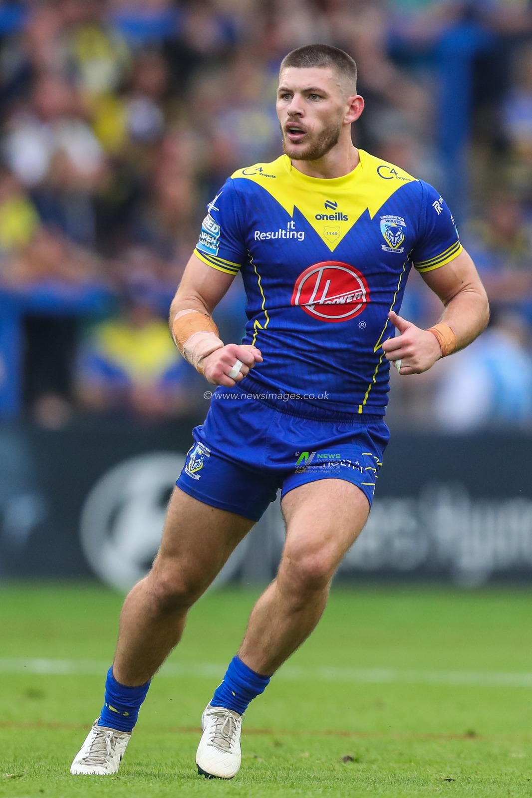 Danny Walker of Warrington Wolves during the Betfred Super League Round 25 match Warrington Wolves vs St Helens at Halliwell Jones Stadium, Warrington, United Kingdom, 7th September 2024

(Photo by Gareth Evans/News Images)