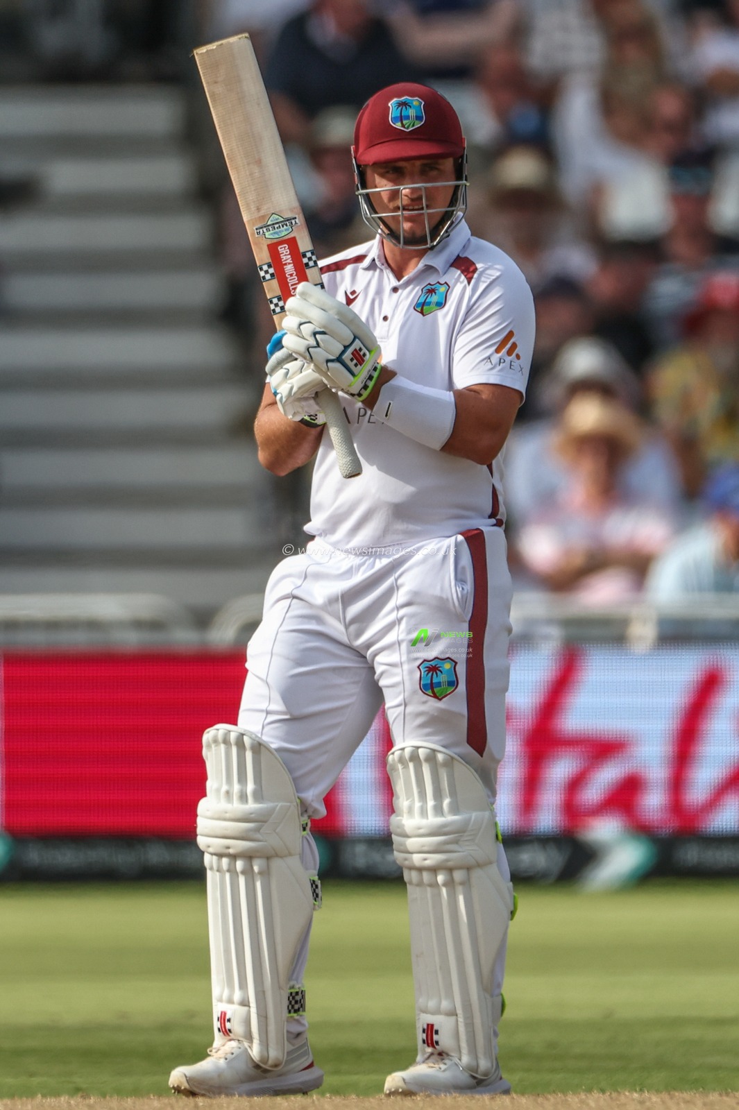 Joshua Da Silva of West Indies during the Rothesay Test Match day four match England vs West Indies at Trent Bridge, Nottingham, United Kingdom, 21st July 2024

(Photo by Mark Cosgrove/News Images)