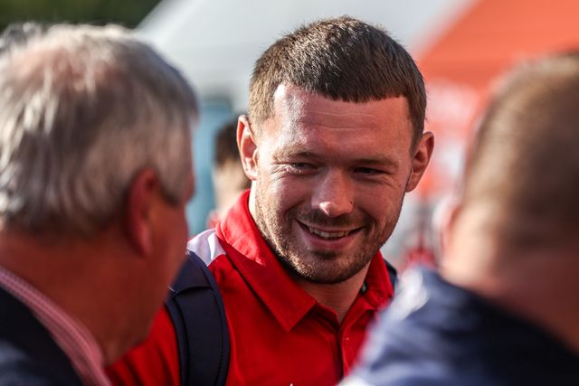 James Batchelor of Hull KR arrives during the Betfred Super League round 10 match Hull KR vs Castleford Tigers at Sewell Group Craven Park, Hull, United Kingdom on 30 April 2026

(Photo by Alfie Cosgrove/News Images)