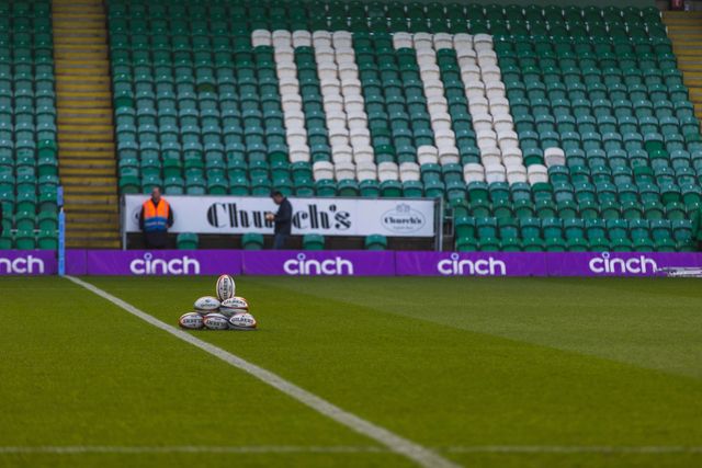 Cinch Franklins Gardens before the Gallagher Premiership match Northampton Saints vs Sale Sharks at Cinch Stadium at Franklin's Gardens, Northampton, United Kingdom, 20th December 2025

(Photo by Craig Evans/News Images)

*** GER AUT SUI OUT ***