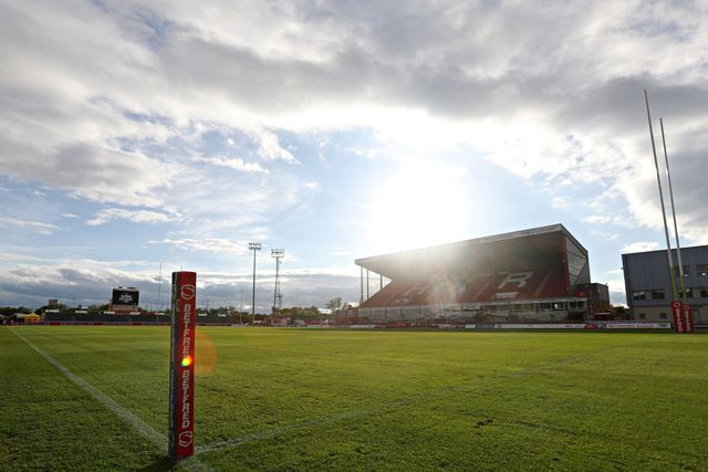 A general view of Sewell Group Craven Park before the Betfred Super League round 27 match Hull KR vs Warrington Wolves at Sewell Group Craven Park, Kingston upon Hull, United Kingdom, 18th September 2025(Photo by Sam Eaden/News Images)