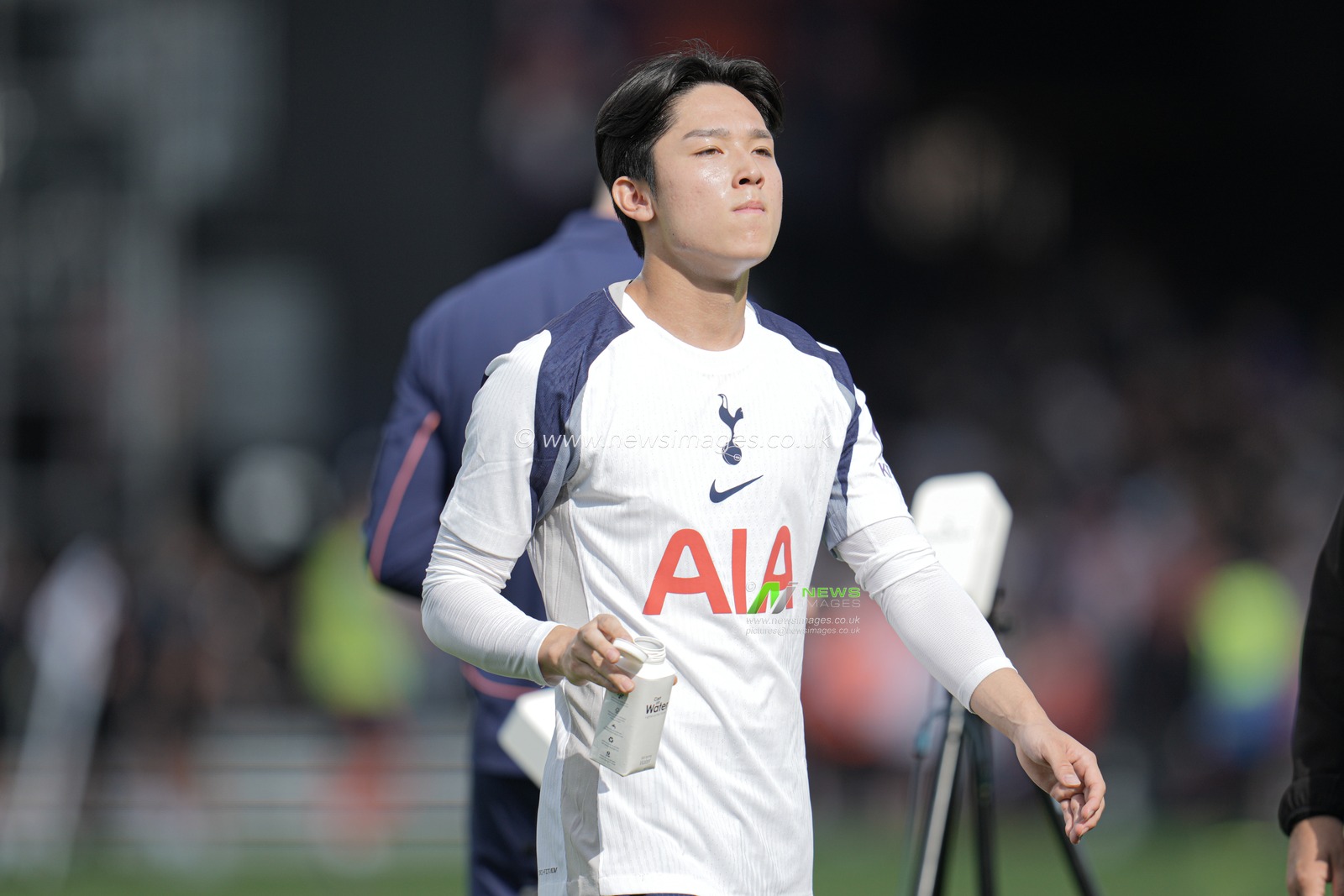 Yang Min-Hyok of Tottenham Hotspur after the Pre-season friendly match Luton Town vs Tottenham Hotspur at Kenilworth Road, Luton, United Kingdom, 26th July 2025

(Photo by Harvey Murphy/News Images)