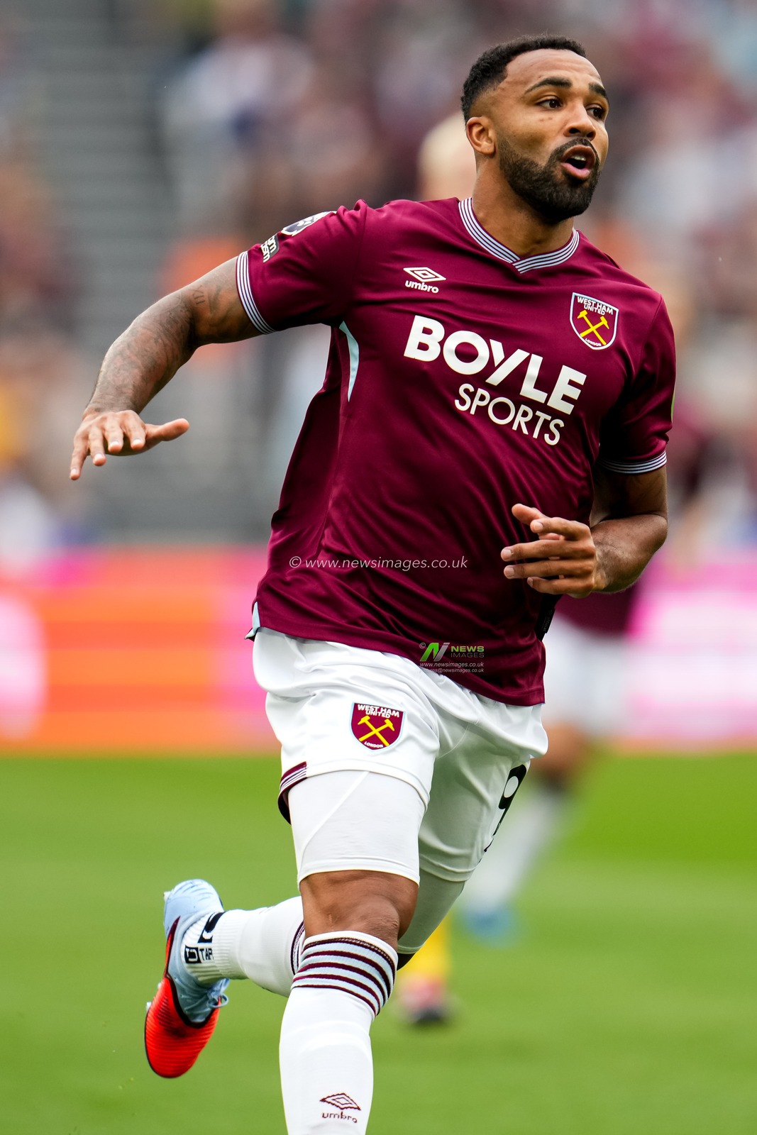 Callum Wilson of West Ham United during the Premier League match West Ham United vs Crystal Palace at London Stadium, London, United Kingdom, 20th September 2025

(Photo by Harvey Murphy/News Images)