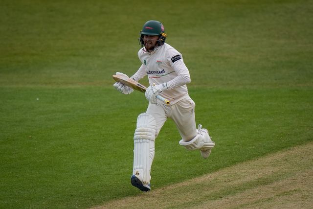 Jonathan Tattersall makes a run during the County Championship Division One day 3 Leicestershire vs Nottinghamshire at Grace Road, Leicester, United Kingdom on 03 May 2026

(Photo by Maynard Manyowa/News Images)
