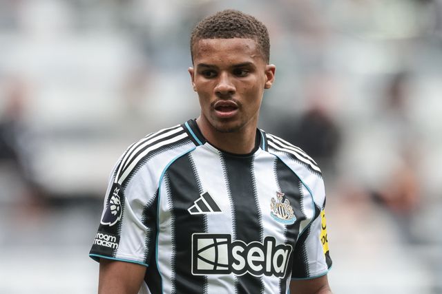 Malick Thiaw of Newcastle United during the Premier League match Newcastle Untied vs Bournemouth at St. James's Park, Newcastle, United Kingdom on 18 April 2026

(Photo by Mark Cosgrove/News Images)