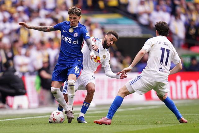 during the Emirates FA Cup Semi-Final match Chelsea vs Leeds United at Wembley Stadium, London, United Kingdom on 26 April 2026

(Photo by Harvey Murphy/News Images)