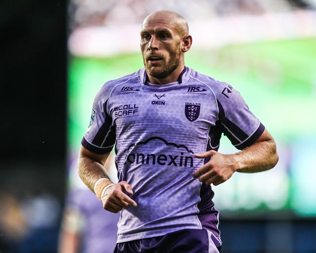 Dean Hadley of Hull KR during the Betfred Super League round 23 match Leeds Rhinos vs Hull KR at Headingley Stadium, Leeds, United Kingdom, 21st August 2025

(Photo by Alfie Cosgrove/News Images)