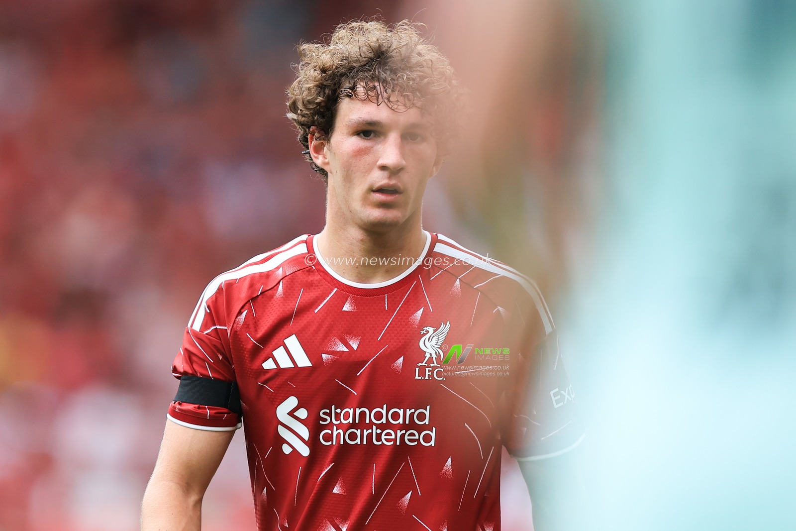 Lewis Koumas of Liverpool during the pre-season friendly match Liverpool vs Monaco at Anfield, Liverpool, United Kingdom on 09 August 2026

(Photo by Jorge Horsted/News Images)