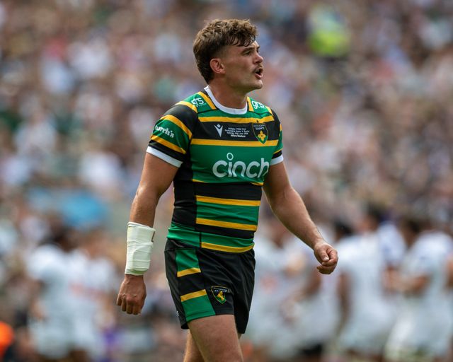 George Furbank of Northampton Saints during the Gallagher PREM Final match Northampton Saints vs Exeter Chiefs at Allianz Stadium, Twickenham, United Kingdom on 20 June 2026.

(Photo by Alex Williamson/News Images)