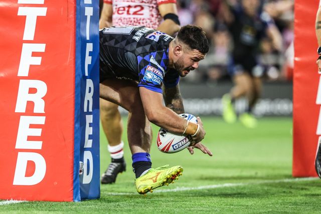 Betfred Super League round 21 Leigh Leopards v Leeds Rhinos