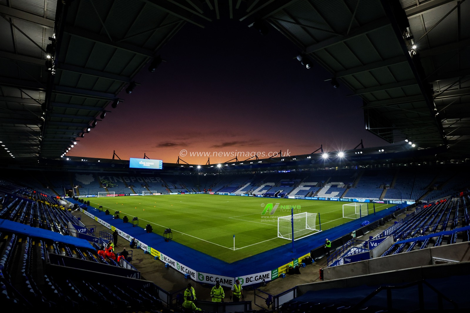 A general view of King Power Stadium prior to the Premier League match Leicester City vs Crystal Palace at King Power Stadium, Leicester, United Kingdom, 15th January 2025

(Photo by Alfie Cosgrove/News Images)