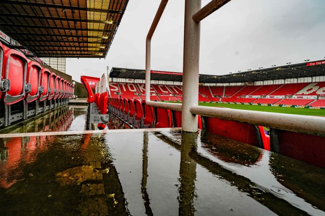 A general view of the pitch and stands during the Emirates FA Cup 4th Round  match Stoke City vs Fulham at Bet365 Stadium, Stoke On Trent, United Kingdom on 15 February 2026

(Photo by Maynard Manyowa/News Images)