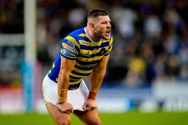 Danny Walker of Warrington Wolves during the Betfred Super League round 14 match St Helens vs Warrington Wolves at The BrewDog Stadium, St Helens, United Kingdom on 11 June 2026

(Photo by Maynard Manyowa/News Images)