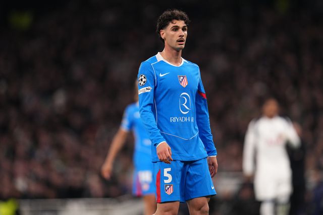 Johnny Cardoso of Atlético Madrid during the UEFA Champions League match Tottenham Hotspur vs Atletico Madrid at Tottenham Hotspur Stadium, London, United Kingdom on 18 March 2026

(Photo by Harvey Murphy/News Images)