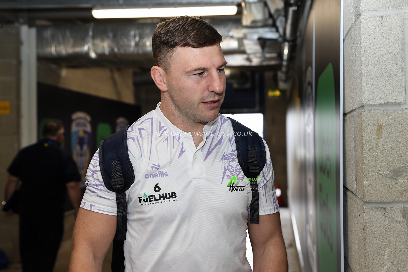 George Williams of Warrington Wolves arrives ahead of the Betfred Super League Round 7 match Warrington Wolves vs Hull FC at Halliwell Jones Stadium, Warrington, United Kingdom, 12th April 2025

(Photo by Gareth Evans/News Images)