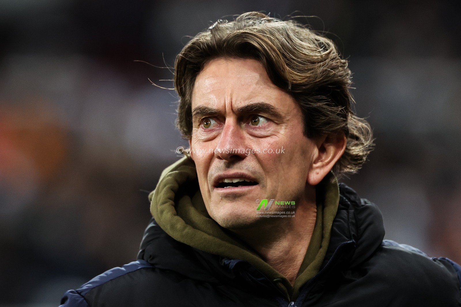 Thomas Frank manager of Brentford during the Carabao Cup Quarter Final Newcastle United vs Brentford at St. James's Park, Newcastle, United Kingdom, 18th December 2024

(Photo by Mark Cosgrove/News Images)