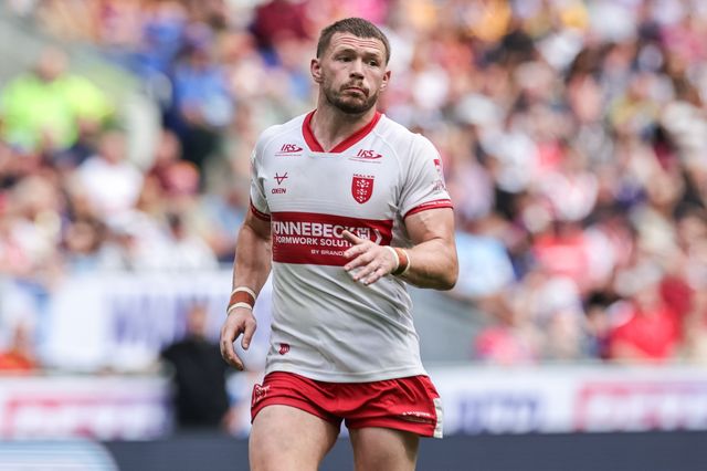 James Batchelor of Hull KR during the Betfred Super League Magic Weekend match Hull KR vs Hull FC at Hill Dickinson Stadium, Liverpool, United Kingdom on 04 July 2026

(Photo by Mark Cosgrove/News Images)