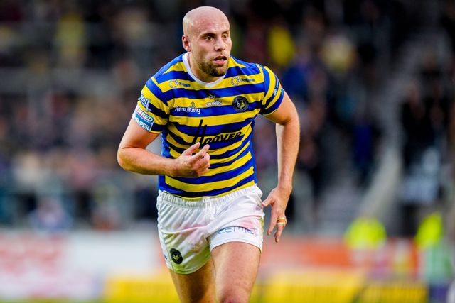 James Harrison of Warrington Wolves during the Betfred Super League round 14 match St Helens vs Warrington Wolves at The BrewDog Stadium, St Helens, United Kingdom on 11 June 2026

(Photo by Maynard Manyowa/News Images)
