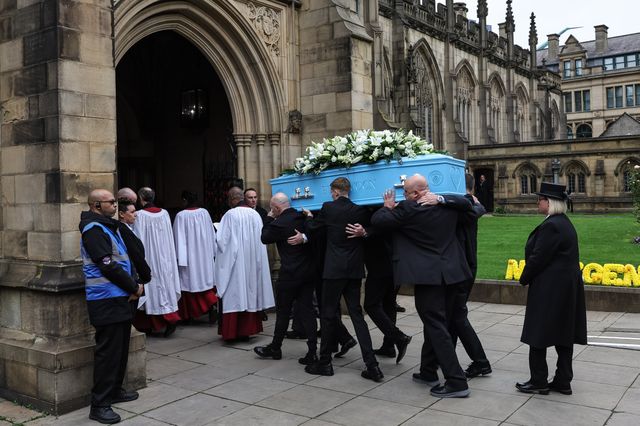 Ricky Hatton Funeral procession