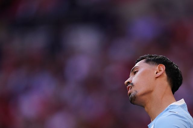Tijjani Reijnders of Manchester City during the Emirates FA Cup Semi-Final match Manchester City vs Southampton at Wembley Stadium, London, United Kingdom on 25 April 2026

(Photo by Harvey Murphy/News Images)