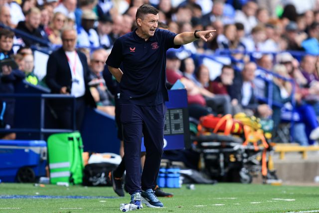 Paul Heckingbottom manager of Preston North End during the Sky Bet Championship match Bolton Wanderers vs Preston North End at Toughsheet Community Stadium, Bolton, United Kingdom on 15 August 2026

(Photo by Jorge Horsted/News Images)