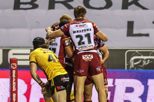 Betfred Super League Round 26 Wigan Warriors v Castleford Tigers