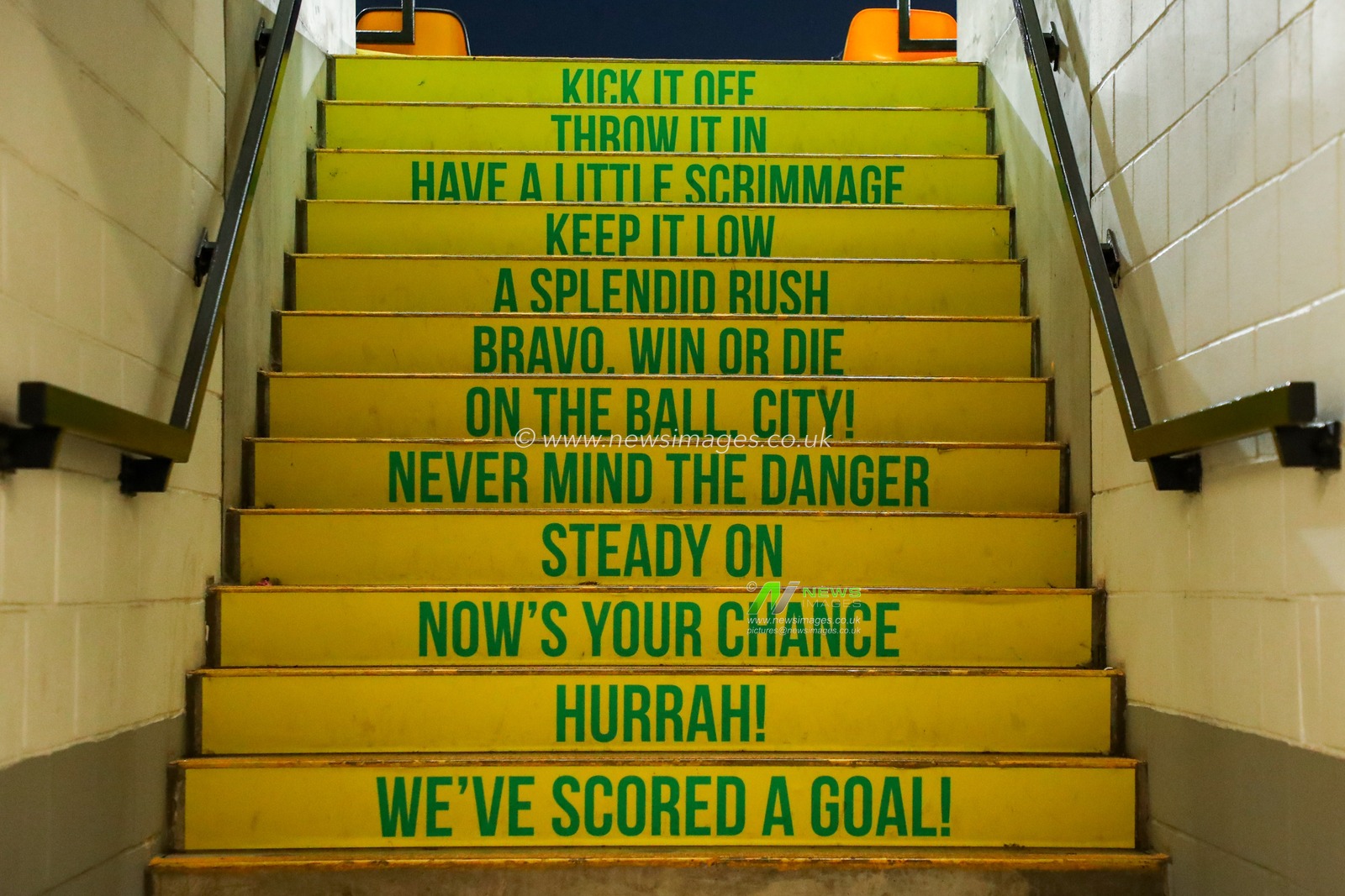 A detailed view of Carrow Road prior to the Sky Bet Championship match Norwich City vs Plymouth Argyle at Carrow Road, Norwich, United Kingdom, 26th November 2024

(Photo by Izzy Poles/News Images)