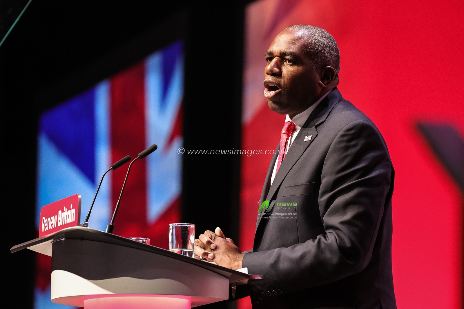 David Lammy MP, Deputy Prime Minister and Secretary of State for Justice addresses the Conference during the labour Party Annual Conference 2025 Day 2 at The ACC, Liverpool, United Kingdom, 29th September 2025

(Photo by Mark Cosgrove/News Images)