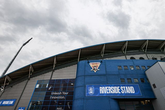 A general view of Accu Stadium ahead of the Betfred Super League round 10 match Huddersfield Giants vs Warrington Wolves at Accu Stadium, Huddersfield, United Kingdom on 02 May 2026

(Photo by Alfie Cosgrove/News Images)