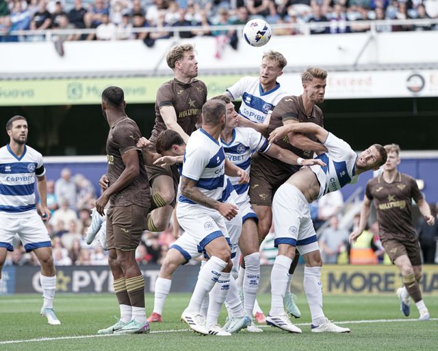 during the Pre-season friendly match Queens Park Rangers vs Brentford at Kiyan Prince Foundation Stadium, London, United Kingdom, 2nd August 2025

(Photo by Harvey Murphy/News Images)
