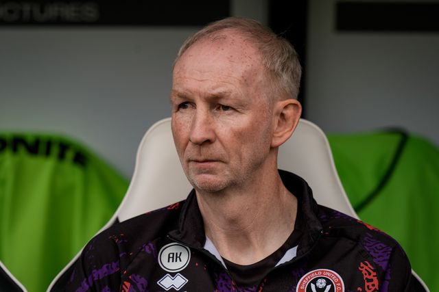 Sheffield United assistant manager Alan Knill  during the Sky Bet Championship match Derby County vs Sheffield United at Pride Park Stadium, Derby, United Kingdom on 02 May 2026

(Photo by Maynard Manyowa/News Images)
