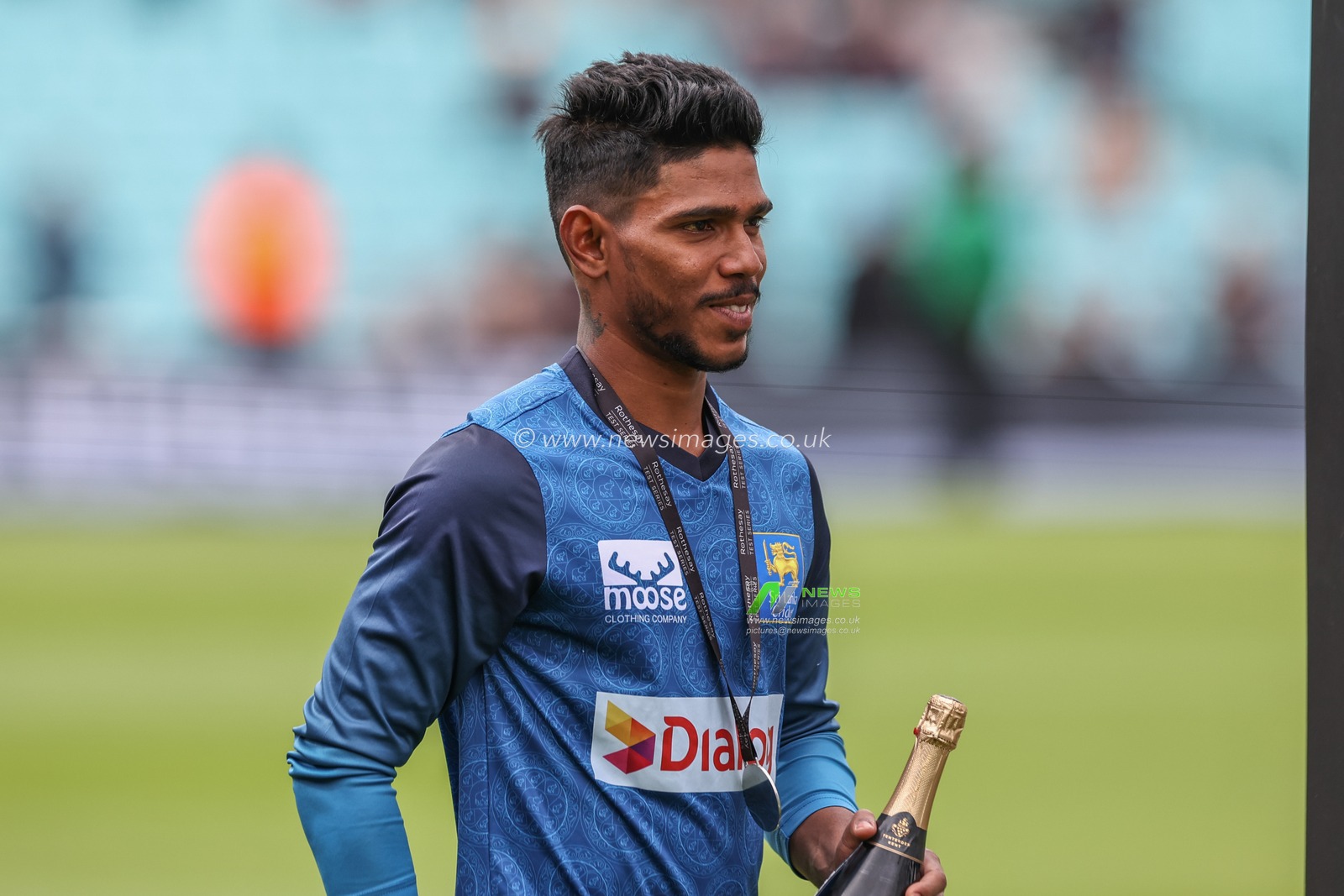 Pathum Nissanka of Sri Lanka during the 3rd Rothesay Test Match Day Four England v Sri Lanka at The Kia Oval, London, United Kingdom, 9th September 2024

(Photo by Mark Cosgrove/News Images)