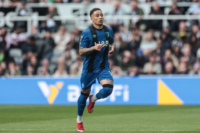 Marcus Tavernier of Bournemouth during the Premier League match Newcastle Untied vs Bournemouth at St. James's Park, Newcastle, United Kingdom on 18 April 2026

(Photo by Mark Cosgrove/News Images)