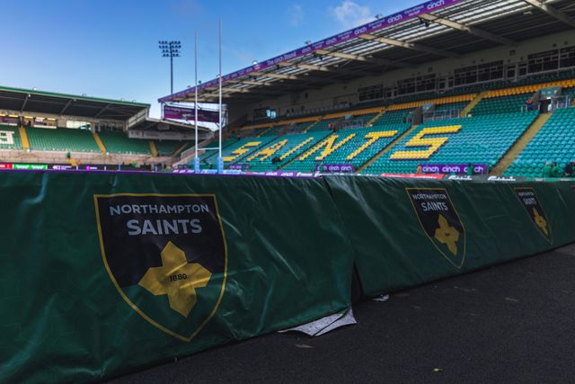 Cinch Franklins Gardens before the Gallagher Premiership match Northampton Saints vs Sale Sharks at Cinch Stadium at Franklin's Gardens, Northampton, United Kingdom, 20th December 2025

(Photo by Craig Evans/News Images)

*** GER AUT SUI OUT ***