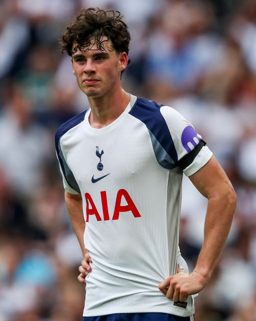 Archie Gray of Tottenham Hotspur looks on during the Premier League match Tottenham Hotspur vs Burnley at Tottenham Hotspur Stadium, London, United Kingdom, 16th August 2025

(Photo by Izzy Poles/News Images)