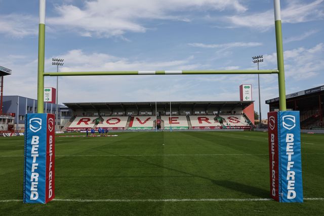 A general view of The Sewell Group Craven Park during the Betfred Super League Round 25 match Hull KR vs Hull FC at Sewell Group Craven Park, Kingston upon Hull, United Kingdom, 7th September 2025

(Photo by Mark Cosgrove/News Images)