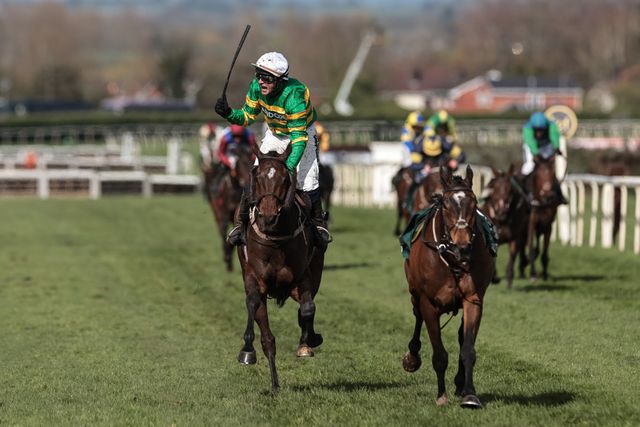 I Am Maximus ridden by Paul Townend wins the 16:00 Randox Grand National Handicap Chase during the 2026 Randox Grand National Day at Aintree Racecourse, Aintree, United Kingdom on 11 April 2026

(Photo by Mark Cosgrove/News Images)
