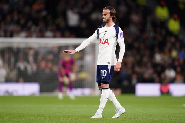 James Maddison of Tottenham Hotspur during the Premier League match Tottenham Hotspur vs Leeds United at Tottenham Hotspur Stadium, London, United Kingdom on 11 May 2026

(Photo by Harvey Murphy/News Images)