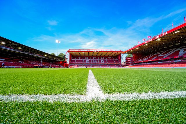 A general view of the Trent End stand during the Premier League match Nottingham Forest vs Bournemouth at City Ground, Nottingham, United Kingdom on 24 May 2026

(Photo by Maynard Manyowa/News Images)
