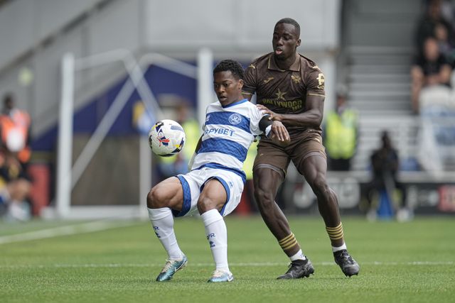 during the Pre-season friendly match Queens Park Rangers vs Brentford at Kiyan Prince Foundation Stadium, London, United Kingdom, 2nd August 2025

(Photo by Harvey Murphy/News Images)