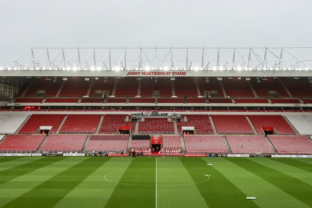 A general view of Stadium Of Light ahead of the Premier League match Sunderland vs Manchester United at Stadium Of Light, Sunderland, United Kingdom on 09 May 2026

(Photo by Alfie Cosgrove/News Images)