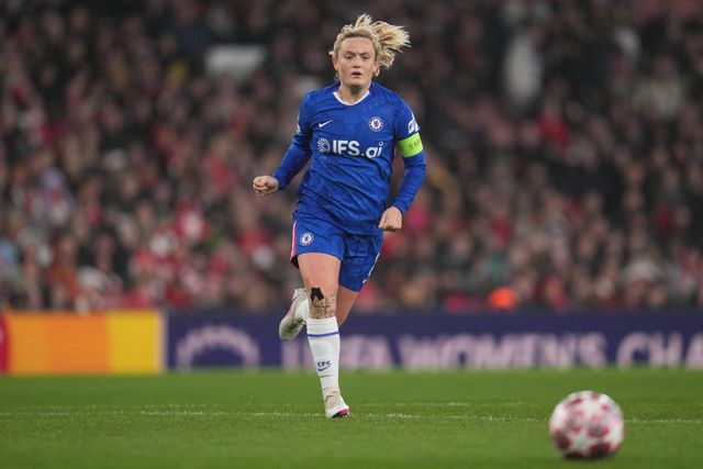Erin Cuthbert of Chelsea during the UEFA Women's Champions League Quarter-finals match Arsenal vs Chelsea at Arsenal Stadium, London, United Kingdom on 24 March 2026

(Photo by Harvey Murphy/News Images)