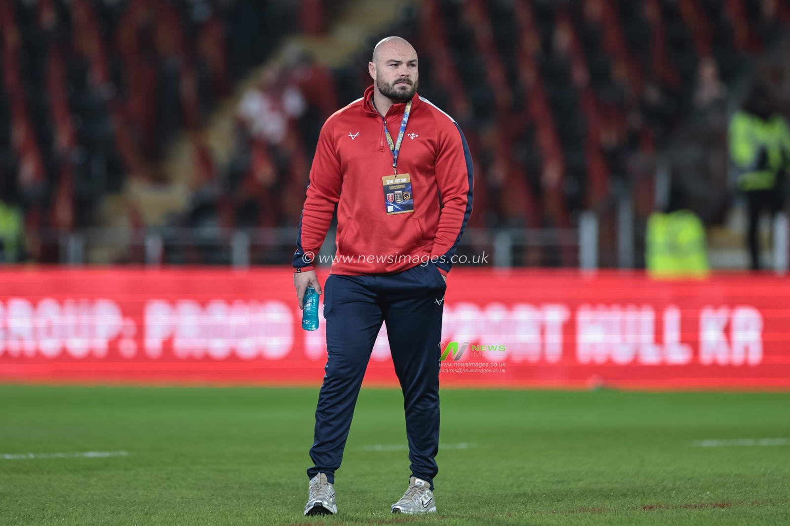 Sam Luckley of Hull KR arrives during the World Club Challenge 2026 match Hull KR vs Brisbane Broncos at MKM Stadium, Hull, United Kingdom on 19 February 2026

(Photo by Mark Cosgrove/News Images)