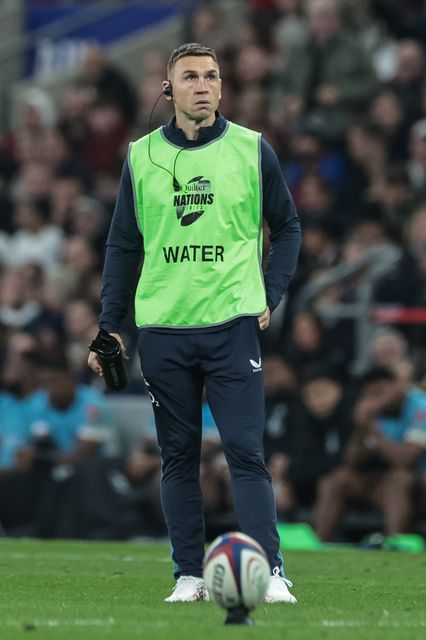 England coach Kevin Sinfield during the Quilter Nations Series 2025 match England vs Fiji at Allianz Stadium, Twickenham, United Kingdom, 8th November 2025

(Photo by Mark Cosgrove/News Images)

*** GER AUT SUI OUT ***